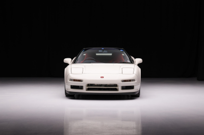 1995 Acura NSX in Grand Prix White over Red