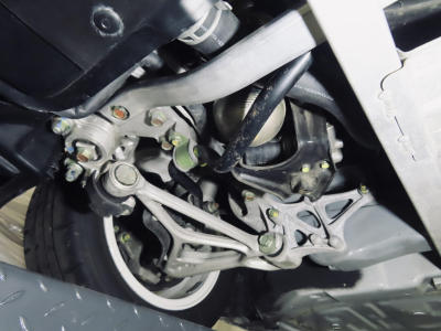 1995 Acura NSX in Grand Prix White over Red