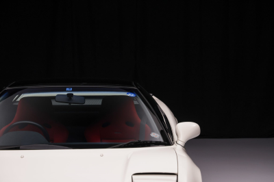 1995 Acura NSX in Grand Prix White over Red