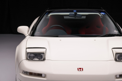 1995 Acura NSX in Grand Prix White over Red
