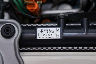 1995 Acura NSX in Grand Prix White over Red