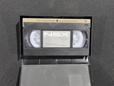 1995 Acura NSX in Grand Prix White over Red