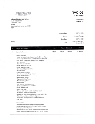 1995 Acura NSX in Grand Prix White over Red