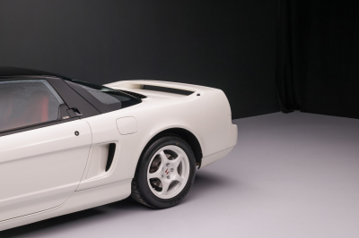 1995 Acura NSX in Grand Prix White over Red