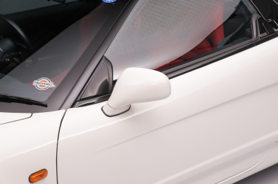 1995 Acura NSX in Grand Prix White over Red