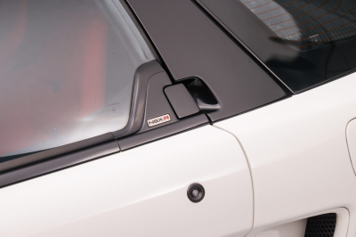 1995 Acura NSX in Grand Prix White over Red