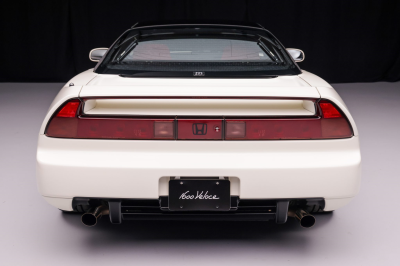 1995 Acura NSX in Grand Prix White over Red