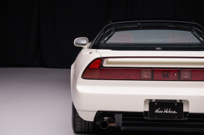 1995 Acura NSX in Grand Prix White over Red