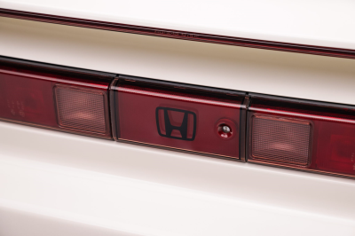 1995 Acura NSX in Grand Prix White over Red