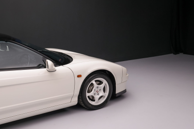 1995 Acura NSX in Grand Prix White over Red