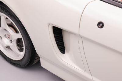 1995 Acura NSX in Grand Prix White over Red