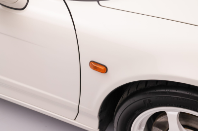 1995 Acura NSX in Grand Prix White over Red