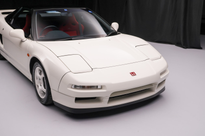 1995 Acura NSX in Grand Prix White over Red
