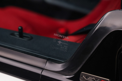 1995 Acura NSX in Grand Prix White over Red