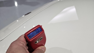 1995 Acura NSX in Grand Prix White over Red