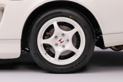 1995 Acura NSX in Grand Prix White over Red