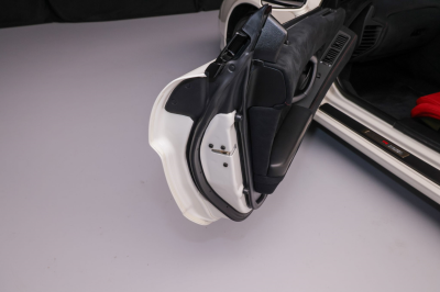 1995 Acura NSX in Grand Prix White over Red