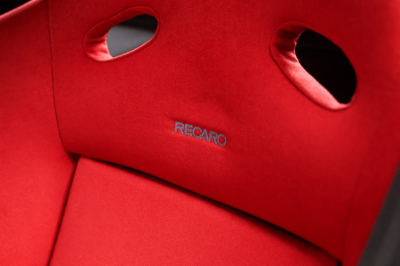 1995 Acura NSX in Grand Prix White over Red