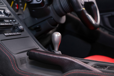 1995 Acura NSX in Grand Prix White over Red