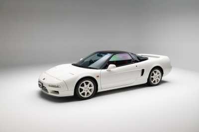 2003 Acura NSX in Grand Prix White over Black