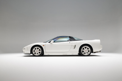 2003 Acura NSX in Grand Prix White over Black