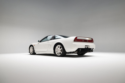 2003 Acura NSX in Grand Prix White over Black