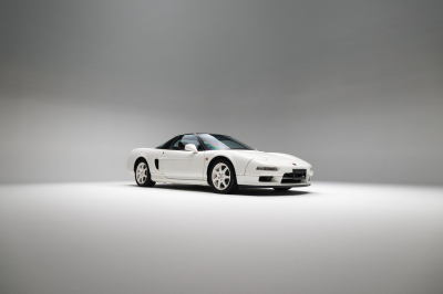 2003 Acura NSX in Grand Prix White over Black