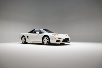 2003 Acura NSX in Grand Prix White over Black
