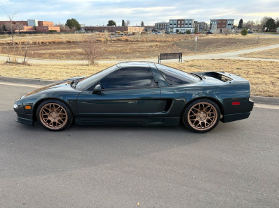 2001 Acura NSX in Green over Tan