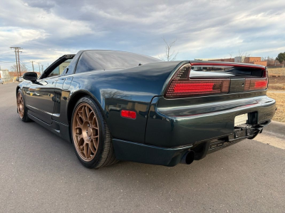 2001 Acura NSX in Green over Tan
