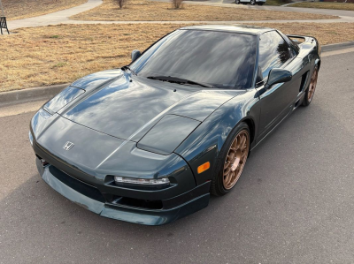 2001 Acura NSX in Green over Tan