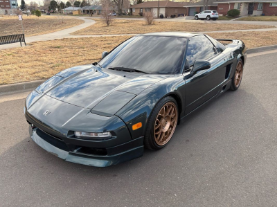 2001 Acura NSX in Green over Tan