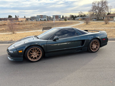 2001 Acura NSX in Green over Tan