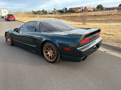 2001 Acura NSX in Green over Tan