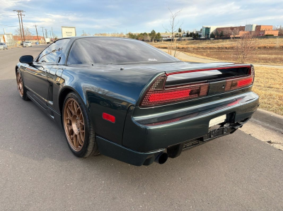 2001 Acura NSX in Green over Tan