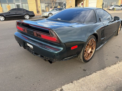 2001 Acura NSX in Green over Tan