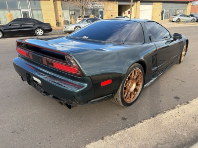 2001 Acura NSX in Green over Tan