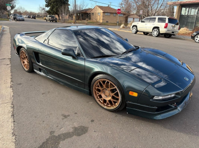 2001 Acura NSX in Green over Tan
