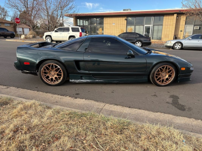 2001 Acura NSX in Green over Tan