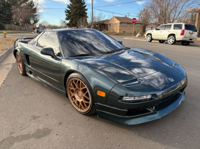 2001 Acura NSX in Green over Tan