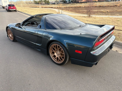 2001 Acura NSX in Green over Tan