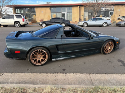 2001 Acura NSX in Green over Tan