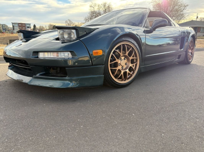 2001 Acura NSX in Green over Tan
