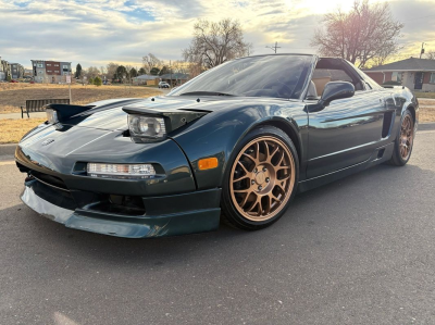 2001 Acura NSX in Green over Tan