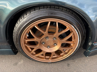 2001 Acura NSX in Green over Tan