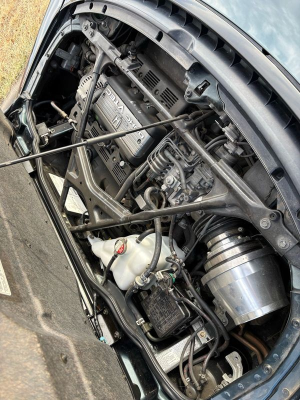 2001 Acura NSX in Green over Tan