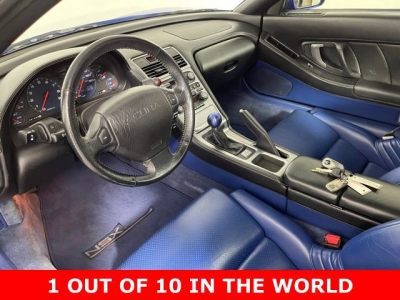 2005 Acura NSX in Long Beach Blue over Blue
