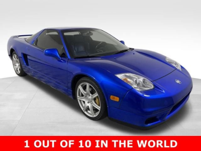 2005 Acura NSX in Long Beach Blue over Blue