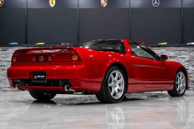 2005 Acura NSX in New Formula Red over Black
