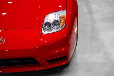 2005 Acura NSX in New Formula Red over Black